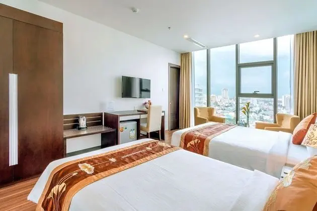 Deluxe Üç Kişilik Oda, Plaj Manzaralı, Denize Sıfır