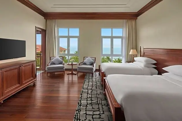 Deluxe Oda, 2 Tek Kişilik Yatak, Balkon, Okyanus Manzaralı