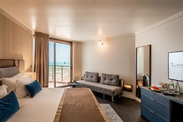 Deluxe Tek Büyük Yataklı Oda, Balkon, Deniz Manzaralı