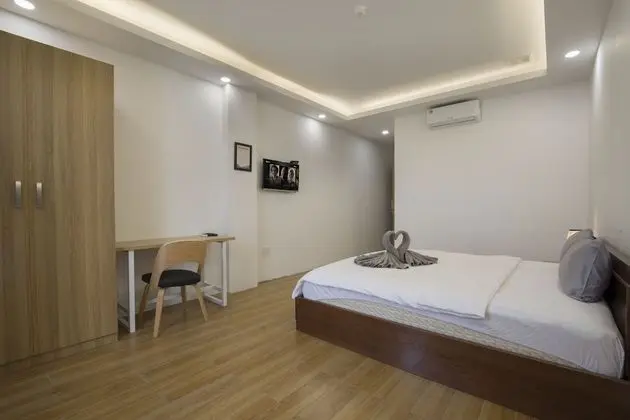 Deluxe Tek Büyük Yataklı Oda, Balkon (Old Quarter View)