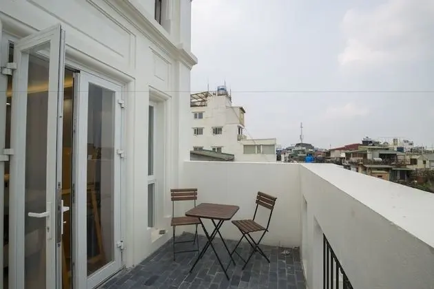 Deluxe Tek Büyük Yataklı Oda, Balkon (Old Quarter View)
