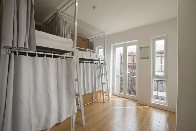 Ortak Ranzalı Oda, Karma Ranzalı Oda, Balkon, Şehir Manzaralı (Bed in 12-Bed)