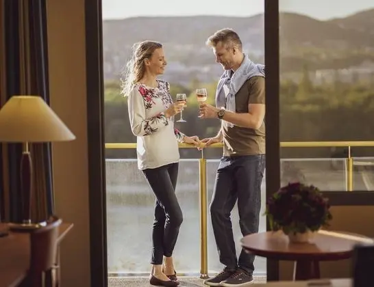 Premium İki Ayrı Yataklı Oda, Balkon, Nehir Manzaralı