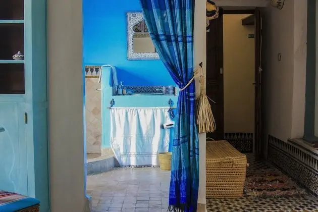 İki Ayrı Yataklı Oda, 2 Tek Kişilik Yatak (Chaouen)