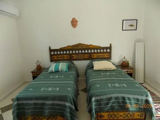Traditional Tek Büyük veya İki Ayrı Yataklı Oda, Havuz Manzaralı