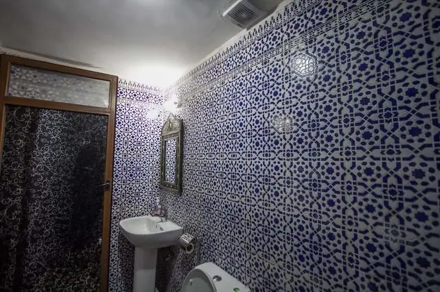 Family Dört Kişilik Oda, Birden Çok Yatak, Avlu Manzaralı (Essaouira)