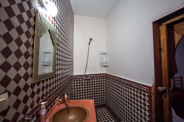 Family Dört Kişilik Oda, Birden Çok Yatak, Avlu Manzaralı (Essaouira)