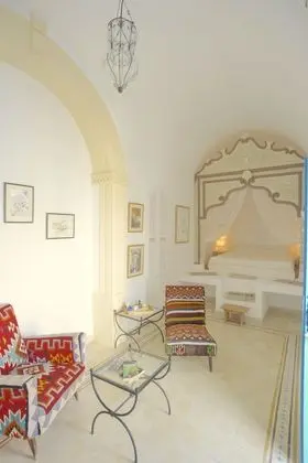 Traditional Tek Büyük Yataklı Oda, Veranda, Zemin Kat (El Kef)