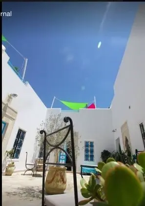 Traditional Tek Büyük Yataklı Oda, Veranda, Zemin Kat (El Kef)