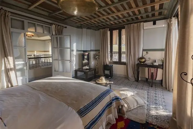 Superior Tek Büyük Yataklı Oda, Özel Banyo, Dağ Manzaralı (Loggia)