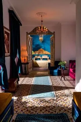 Tek Büyük Yataklı Oda, 1 En Büyük (King) Boy Yatak, Sigara İçilmez (Bleue)