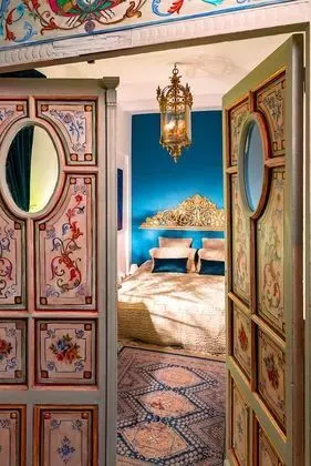 Tek Büyük Yataklı Oda, 1 En Büyük (King) Boy Yatak, Sigara İçilmez (Bleue)