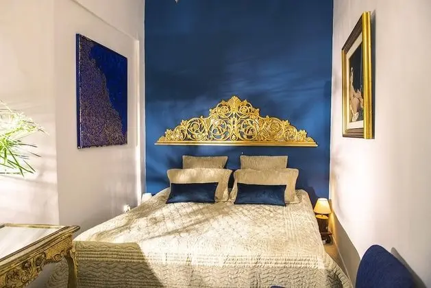 Tek Büyük Yataklı Oda, 1 En Büyük (King) Boy Yatak, Sigara İçilmez (Bleue)
