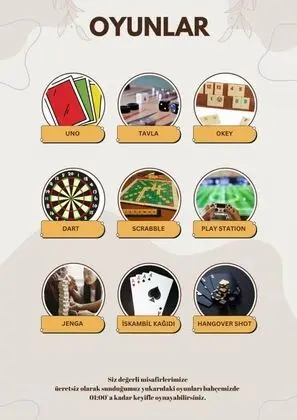 3 Kişilik Oda, Avlu Manzaralı, Giriş Katı