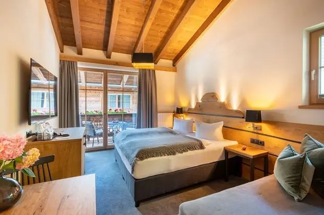 Classic Tek Büyük Yataklı Oda, Balkon, Dağ Manzaralı (Adlernest)