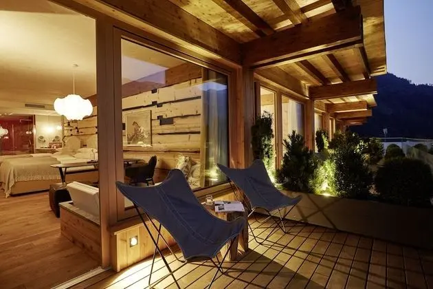 Çatı Katı (Loft), 1 Yatak Odası, Şömine, Manzaralı (Sky 01)