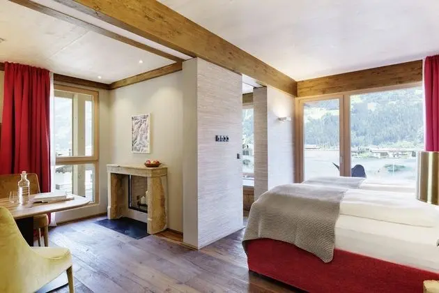Çatı Katı (Loft), 1 Yatak Odası, Şömine, Manzaralı (Sky 01)