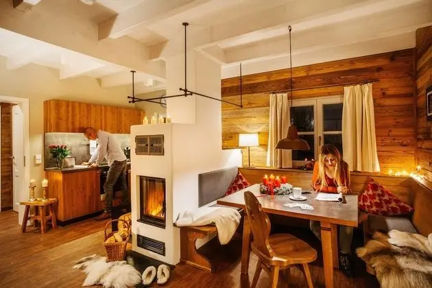 Family Ev, 2 Yatak Odası, Sauna, Dağ Yamacı