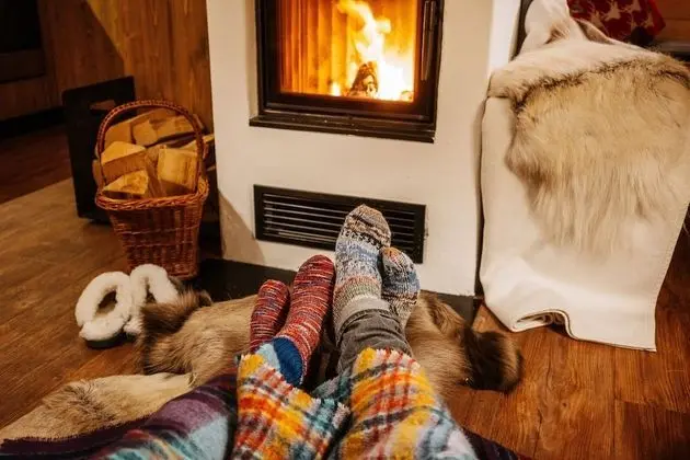 Family Ev, 3 Yatak Odası, Sauna, Dağ Yamacı