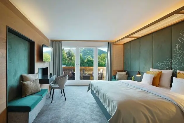Deluxe Tek Büyük Yataklı Oda, Dağ Manzaralı (Wohnwelt Wallberg)