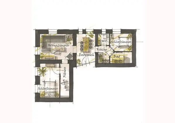 Comfort Apart Daire, 2 Yatak Odası, Dağ Manzaralı