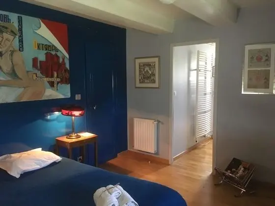 Design Tek Büyük Yataklı Oda, Banyolu/Duşlu, Bahçe Manzaralı (russe)