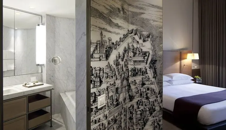 Deluxe Oda, Havuz Manzaralı (Partial Old City view)