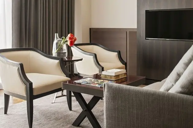 Junior Suite with Balcony and Old City View.