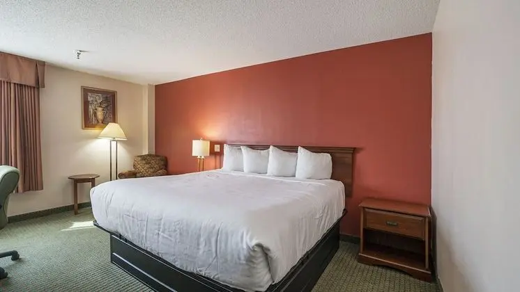 Oda, 1 En Büyük (King) Boy Yatak, Engellilere Uygun, Sigara İçilmez (Mobility, Tub with Grab Bars)