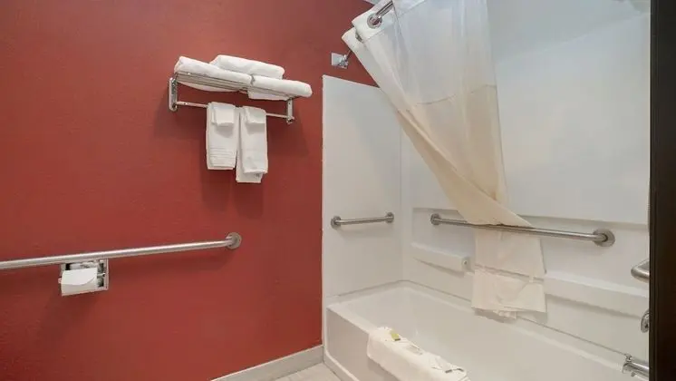 Oda, 1 En Büyük (King) Boy Yatak, Engellilere Uygun, Sigara İçilmez (Mobility, Tub with Grab Bars)