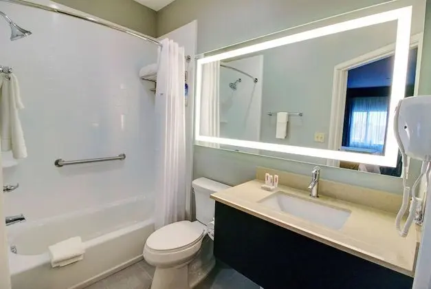 Oda, 1 En Büyük (King) Boy Yatak, Engellilere Uygun (Mobility,Hearing,Tub w/Grab Bars)