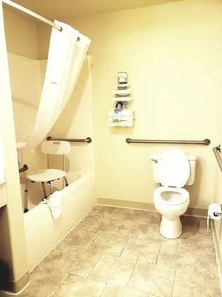 Oda, 1 Büyük (Queen) Boy Yatak, Engellilere Uygun, Sigara İçilmez (Mobility Accessible)