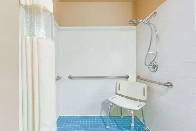 Oda, 2 Büyük (Queen) Boy Yatak, Engellilere Uygun, Sigara İçilmez (Mobility,Tub w/Grab Bars)