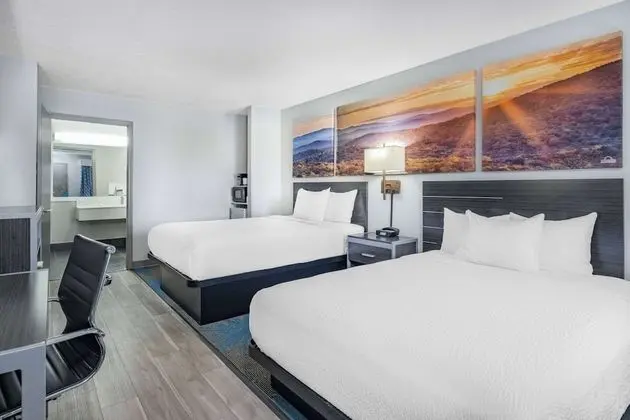 Oda, 2 Büyük (Queen) Boy Yatak, Engellilere Uygun, Sigara İçilmez