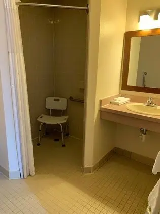 1 Queen Bed, Mobility Accessible Room, Roll-In Shower, Non-Smoking