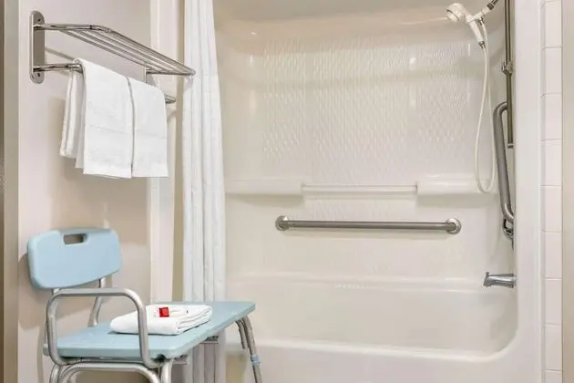 Oda, 2 Çift Kişilik Yatak, Engellilere Uygun, Sigara İçilmez (Tub with Grab Bars)