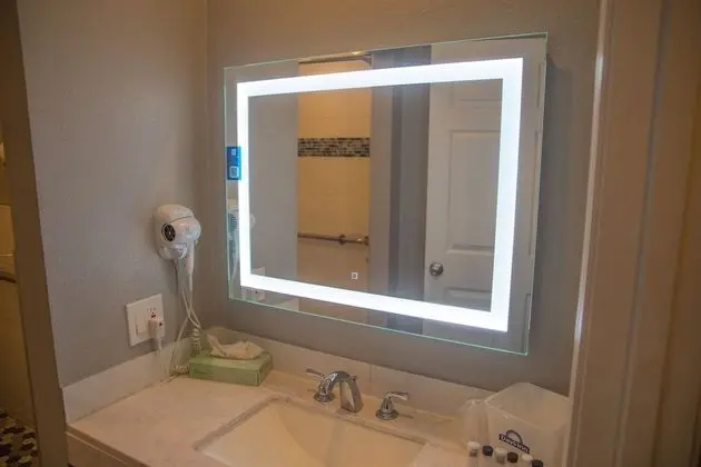 Oda, 2 Büyük (Queen) Boy Yatak, Engellilere Uygun, Sigara İçilmez (Mobility/Roll-In Shower)