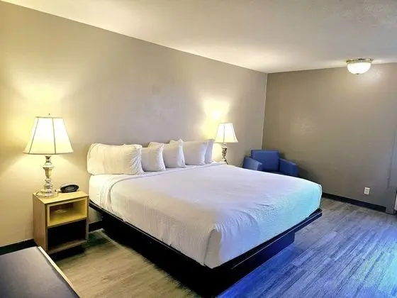 Oda, 1 En Büyük (King) Boy Yatak, Engellilere Uygun, Sigara İçilmez (Mobility, Bathtub w/Grab Bars)