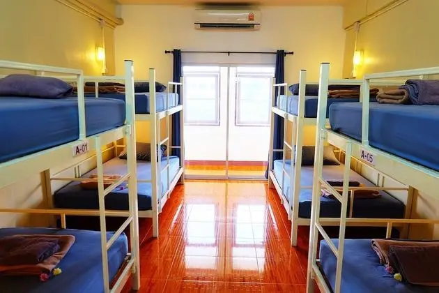 8-Bed Mixed Dormitory with Balcony