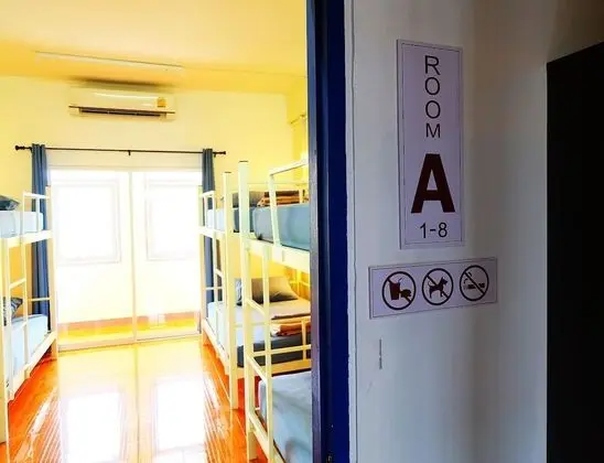 8-Bed Mixed Dormitory with Balcony