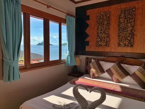 Quadruple Room with Sea View