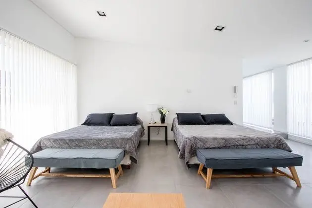 Deluxe Stüdyo Süit, 2 Büyük (Queen) Boy Yatak, Balkon, Okyanus Manzaralı