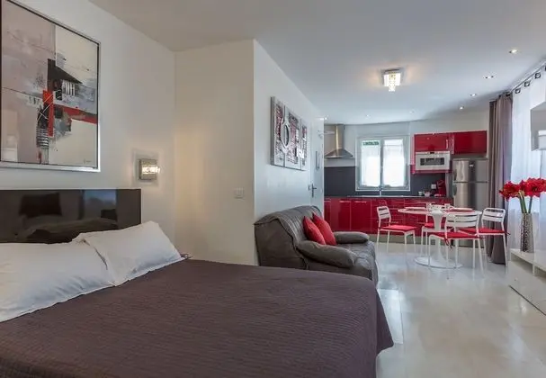 studio deluxe supérieur de 1 à 4 personnes avec kitchenette