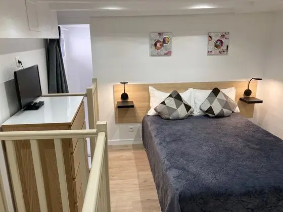 studio duplex supérieur de 1 à 4 personnes avec kitchenette