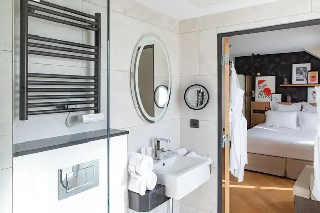 Chambre Deluxe Double Toit de Paris