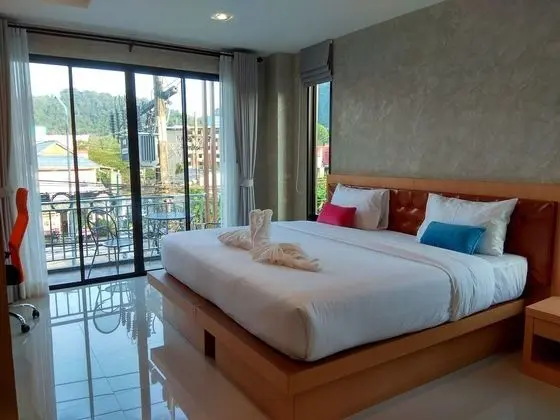 Deluxe Tek Büyük Yataklı Oda, 1 En Büyük (King) Boy Yatak, Balkon, Dağ Manzaralı