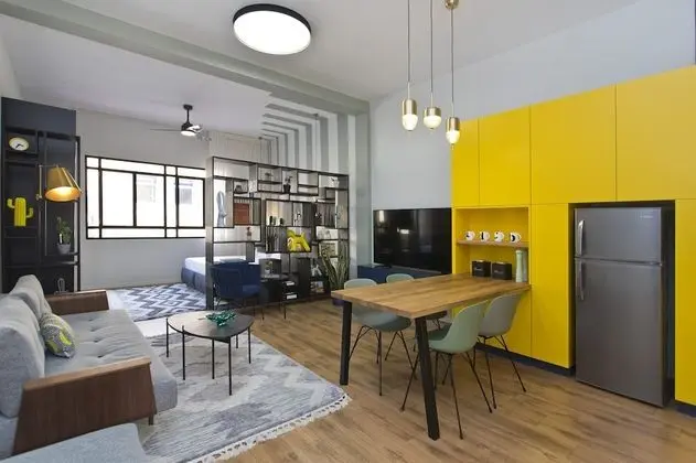 Luxury Yellow Boutique Suite