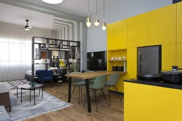 Luxury Yellow Boutique Suite