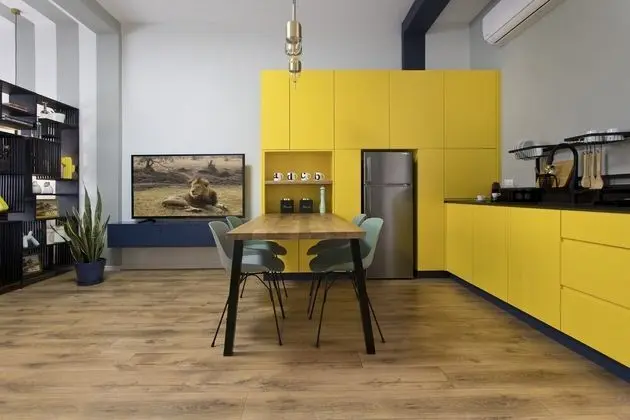 Luxury Yellow Boutique Suite
