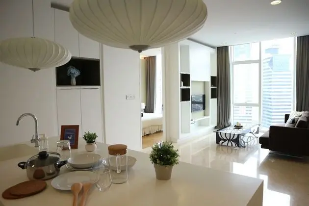 Executive Daire, 2 Yatak Odası, Küçük Mutfak, Şehir Manzaralı